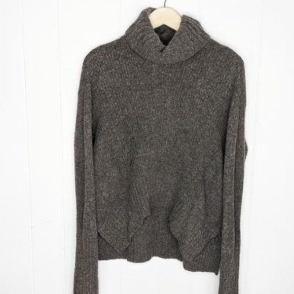 Moth Sweaters - Anthropology Moth grey cowl neck sweater